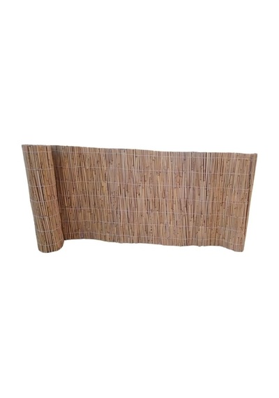 Hasır Balkon Çitleri Doğal Görünüm 70 Cm X 3 Metre