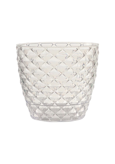 Anafor Saksılık Eskitme 25 Cm Şeffaf Saksı