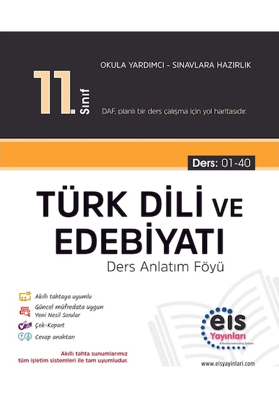Eis 11.Sınıf Daf Türk Dili Ve Edebiyatı