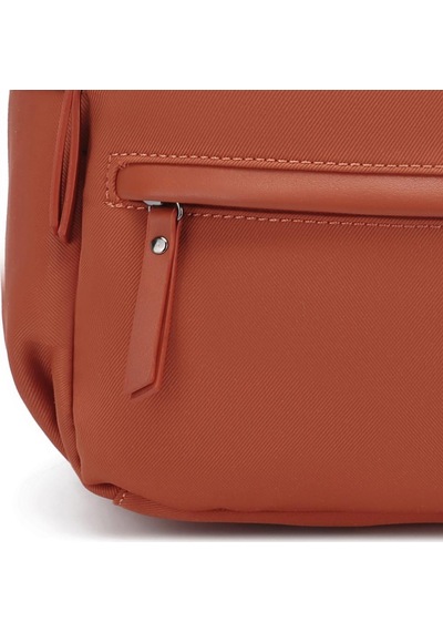 Smart Bags Twill Dimi Kumaş Kadın Sırt Çantası 3326 Kiremit