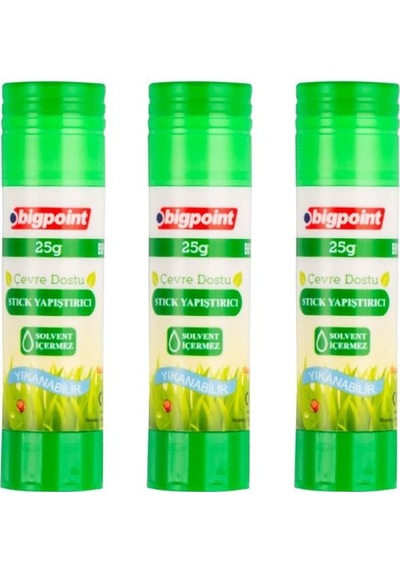 Bigpoint Stick Yapıştırıcı 25 Gr 3 Adet Bp491