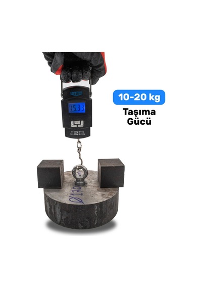 Ø25 Mm Neodyum Pot Mıknatıs - 10-20 Kg Taşıma Gücü
