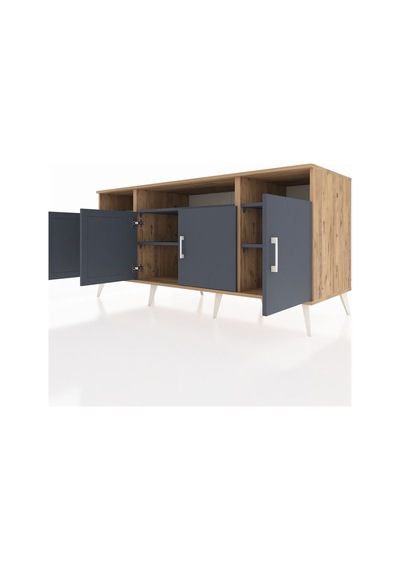 Kronos Konsol 6 Raflı 4 Kapaklı 176x59x83 Çam-antrasit/antrasit Antrasit/antrasit Kronos Konsol 6 Raflı 4 Kapaklı 176x59x83 Çam-antrasit/antrasit Antrasit/antrasit