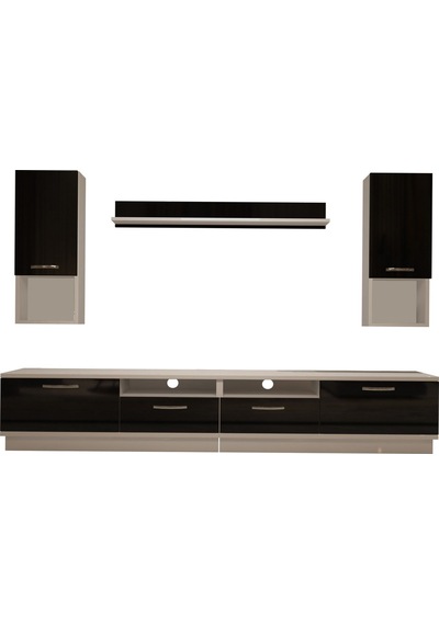 Decoraktiv Trendstyle 5220da Slm Tv Ünitesi Tv Sehpası Beyaz - Siyah