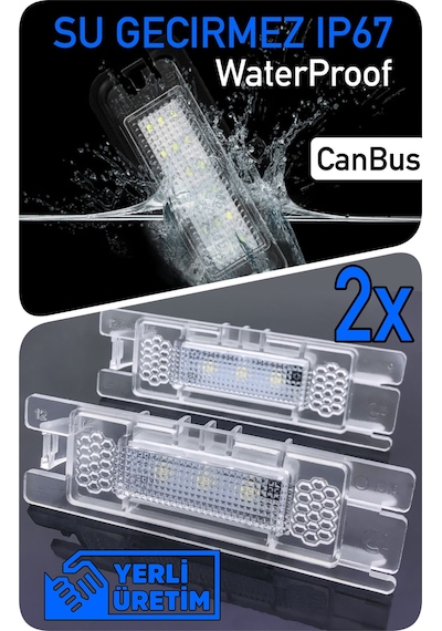 Fıat 500l Canbus Led Plaka Aydınlatma Ledi Lambası