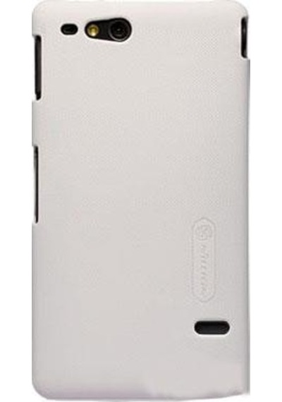Nillkin Xperia Go İle Uyumlu Sert Kauçuk Kılıf Beyaz Renk