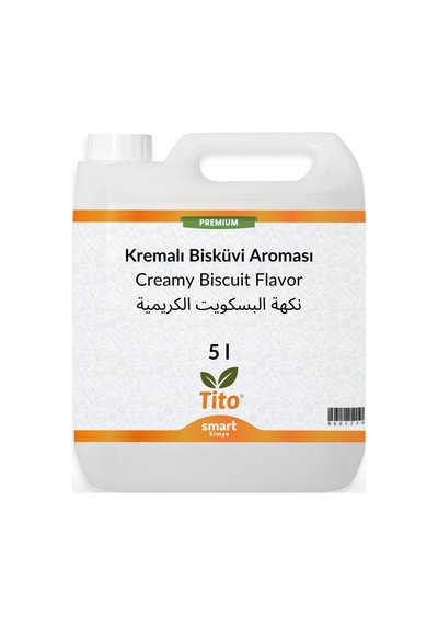 Premium Kremalı Bisküvi Aroması 5 Litre