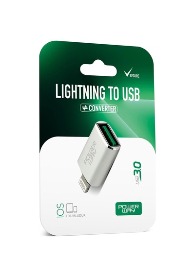 Powerway Lightning to USB 3.0 Çevirici