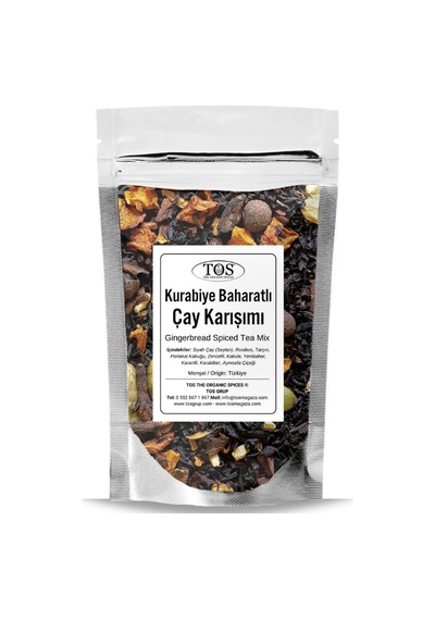 Tos The Organic Spices Zencefilli Kurabiye Baharatlı Çay Karışımı 250 G
