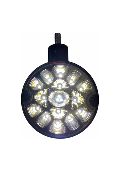 Ahmet Otomotiv 2 Adet 38 Ledli Ayna Altı Küpe Led Lamba Kırmızı-beyaz 12v-24v