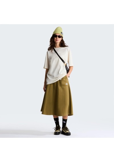 The North Face W Tnf Essentıal Sımple Dome Os Ss Tee Nf0a8evxqlı1-15133 Whıte Dune