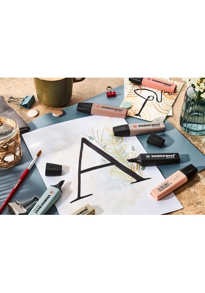 Stabılo Boss Orıgınal Naturecolors - Fosforlu Kalem - 6'li Paket - Çeşitli Renkler Genel