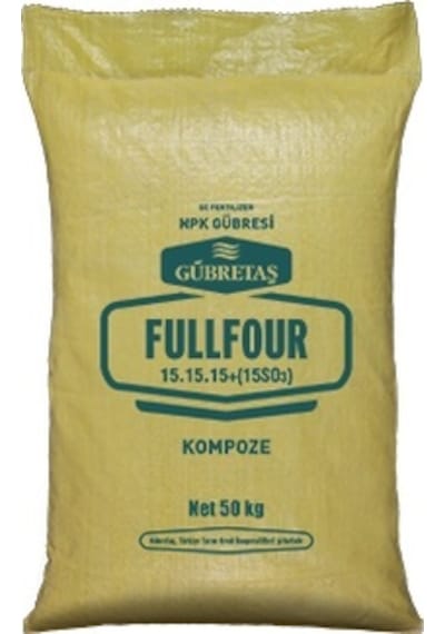 Fullfour 15.15.15+ 15s03 Npk Kompoze Gübre - 50 Kg