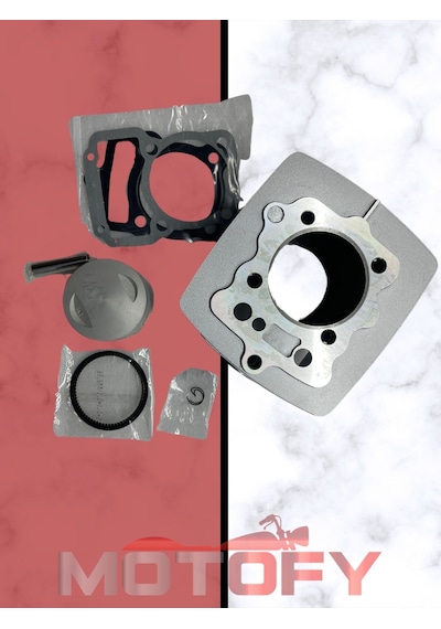 Cg Kuba Çita Agk Falcon Silindir Piston Segman 65,5mm 13mm Perno