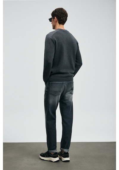 Lufian Erkek Hegel Spor Slim Fit Jean Pantolon 112200265 Gri Gri