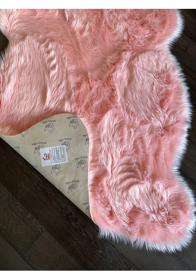 A Post Somon Yumuşak Dokulu Peluş Halı Tek Kafa Post