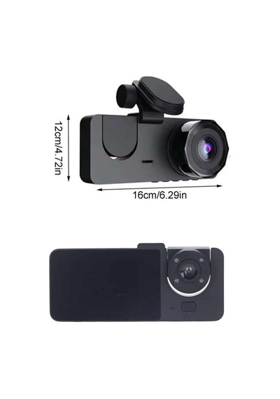 Dvr Araç İçi Kamera 1080p Hareket Algılamalı Carplay Video Kaydedici