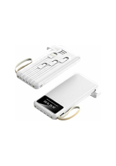 Powerbank Şarj Cihazı 4 Çıkışlı 20.000 Mah Powerbank Taşınabilir Çoklu Giriş