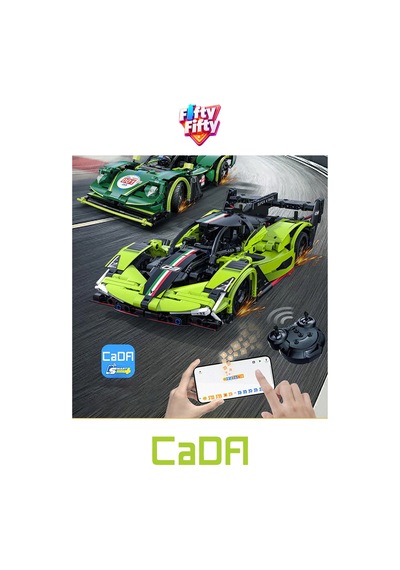 Cada Uzaktan Kumandalı Phantom Wing Sport Car 395 Parça Oyuncak Yapım Seti Blok Araba -ffcada-c51303w Cada Uzaktan Kumandalı Phantom Wing Sport Car 395 Parça Oyuncak Yapım Seti Blok Araba -ffcada-c51303w