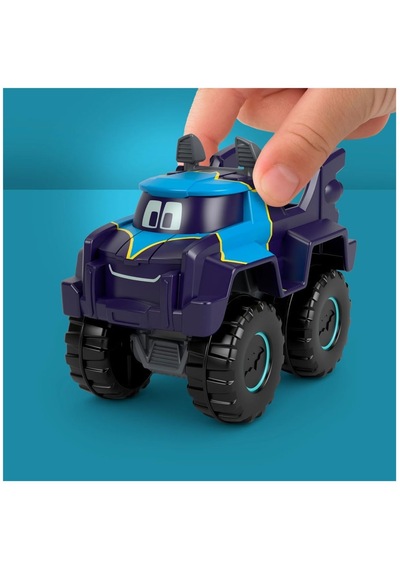Fisher-price Batwheels Bam Batmobile Buff The Bat Truck