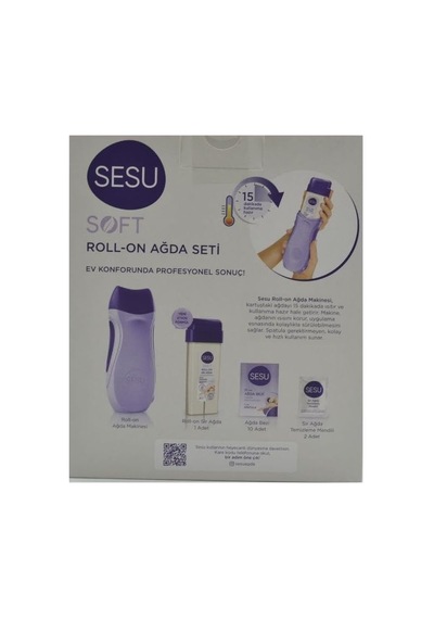 Roll-on Ağda Mor Makineli Set Soft 2022 Kadınlar İçin