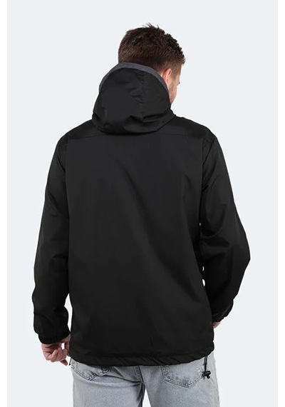 Slazenger Ofans Yağmurluk Rüzgarlık Erkek Mont Siyah