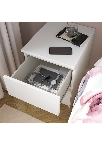 Ikea Malm Komodin, Beyaz, 40x55 Cm Ikea Malm Komodin, Beyaz, 40x55 Cm