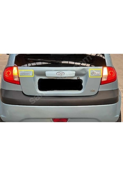 Hyundai&getz Bagaj Yazısı Seti 2'li 2008-2012