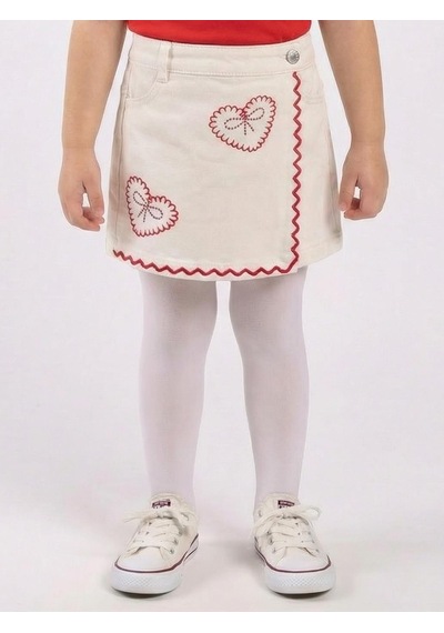 Xo Kids Kız Çocuk Şort Etek 1-4 Yaş 26180 Krem