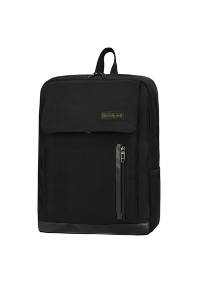 Galb Leather Lisansli Laptop Ve Evrak Sirt Cantasi Siyah