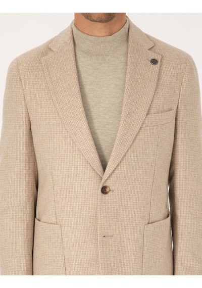 Pierre Cardin Erkek Bej Ceket 50313336-vr011 Bej