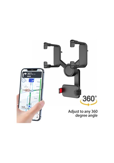 Lexroo Tüm Cep Telefonları İçin Telefon Tutacağı Araç Araç Dikiz Aynası Montajı İle Size Hareket Ve Standart