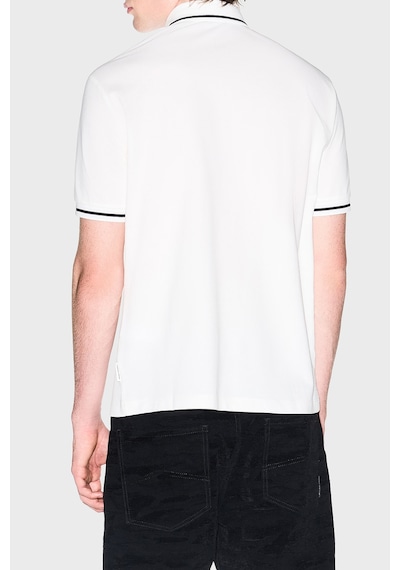 Armani Exchange Erkek Polo Xm002356 Af13026 U0009 Beyaz Beyaz
