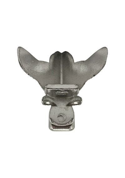 Melek 1.5cm Metal Ayak Çeyiz Ve Hediye Kutusu Mobilya Ayağı 1.5cm Gümüş 2 Adet Gümüş