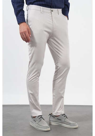 İmza Taş Yan Cep Slim Fit Casual Pamuklu Chino Pantolon 1003260178