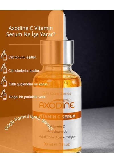 Leke Karşıtı Ve Ton Eşitleyici, Aydınlatıcı Vitamin C - Bakım Serumu 30 Ml - Ascorbic Acid