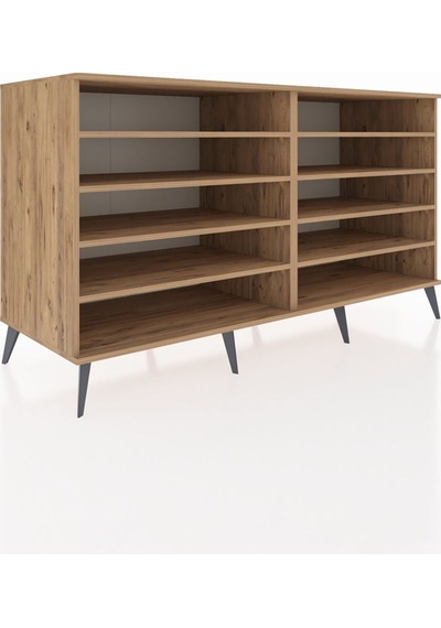 Kronos Konsol 8 Raflı 176x59x99 Çam-çam Çam-çam Kronos Konsol 8 Raflı 176x59x99 Çam-çam Çam-çam