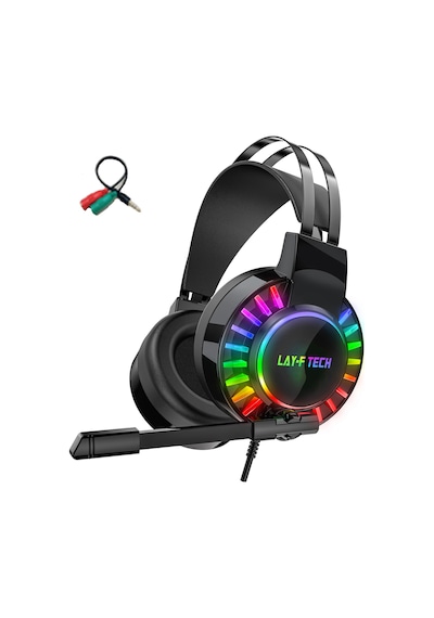 Lay-F Tech H60 Stereo RGB Oyuncu Kulaklığı