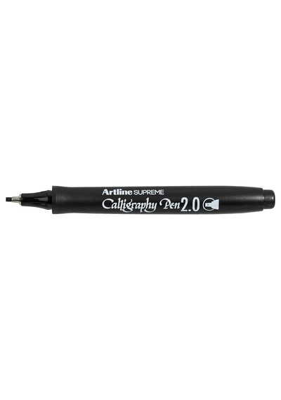 Markör Kalemi Supreme Kaligrafi Kalemi, 2 Mm, Siyah, 3'lü Set Genel