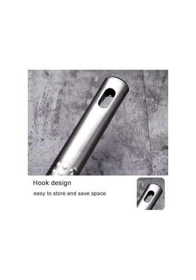 4 Parça Çelik Mutfak Servis Seti, Kepçe Kevgir Spatula Kaşık Takımı Çeyiz Seti, Mutfak Sofra Seti Ergonomik Saplı