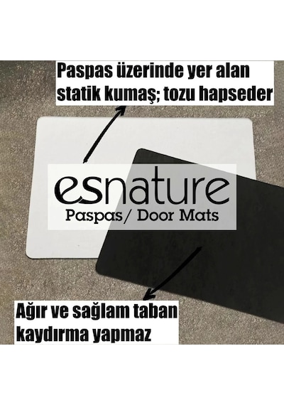 Esnature Evim Evim Güzel Evim Home Sweet Home Kahverengi Kapı Önü Paspası 45x70 Cm Çok Renkli Esnature Evim Evim Güzel Evim Home Sweet Home Kahverengi Kapı Önü Paspası 45x70 Cm Çok Renkli