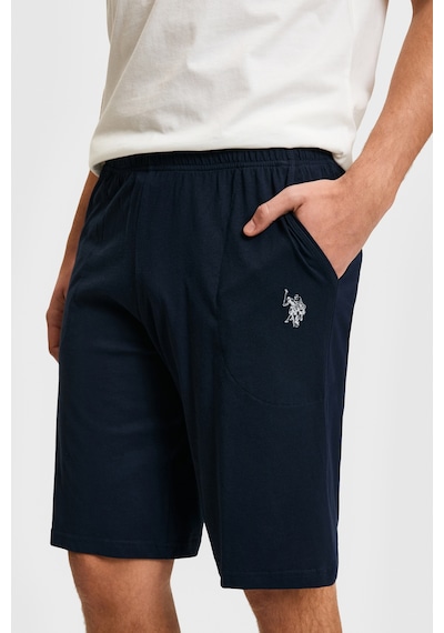U.s. Polo Assn. Erkek Ekru Pijama Takım 50326148-vr019 Ekru