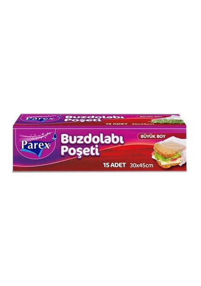 Buzdolabı Poş 30 45 Büyük 15li