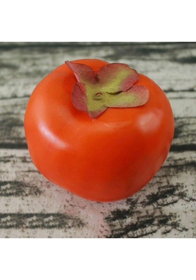Yapay Meyve Cennet Hurması Fruit Tropik Meyve 12 7cm 1adet