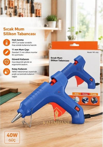 Kalemhane 40w Silikon Tabancası Kalın Silikon Giriş