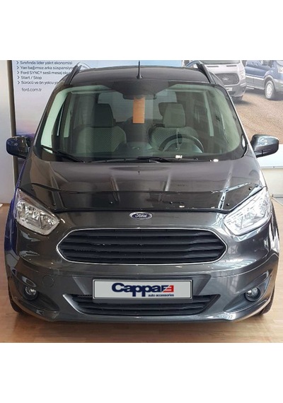 Cappafe Ford Courier Ön Kaput Koruyucu Rüzgarlık 4Mm Abs 2014-