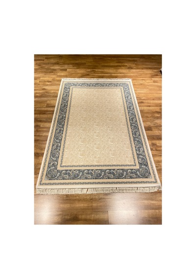 Velvet 562aa Mavi-krem Halı Çok Renkli