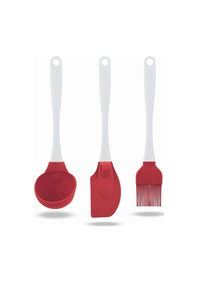SİLİCOLİFE 3'LÜ SERVİS SETİ SİLİKON KEPÇE, BÜYÜK SPATULA, FIRÇA