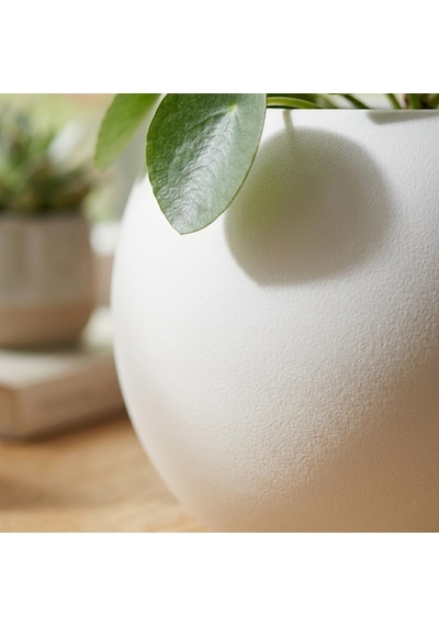Tr Küre Saksı Dekoratif Salon Ve Bahçe Saksısı 20 Cm İçliksiz Diğer