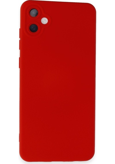 Samsung Galaxy Uyumlu - A05 Kılıf Nano İçi Kadife Silikon - Kırmızı